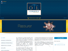 Tablet Screenshot of otlconseils.com